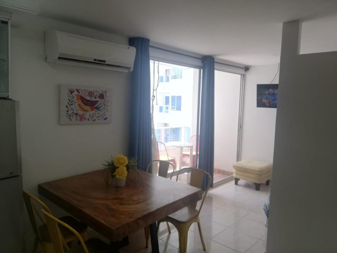 Hermoso Apartamento Frente Al Mar Caribe Cartagena Exteriör bild